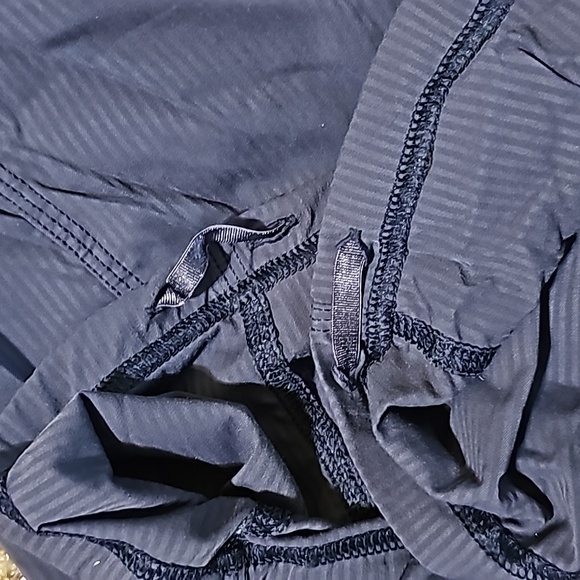 Lululemon Studio Crop Cadet Blue Capri Swift Stretch Mositure Wicking Pants - Picture 6 of 8